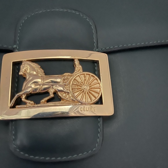 Celine Vintage Horse Carriage Box Bag - Picture 5 of 8